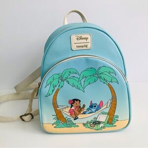 Loungefly Disney Lilo & Stitch Hammock Mini Backpack